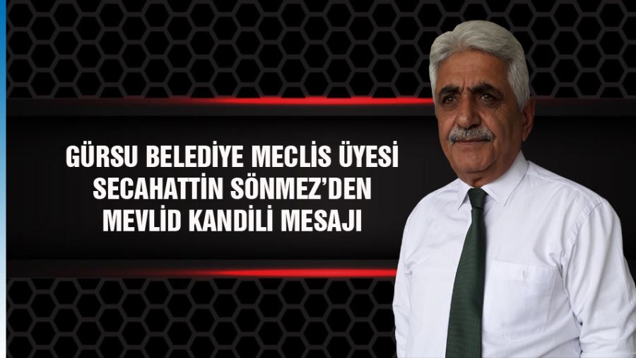 Gürsu Belediye Meclis Üyesi Sönmez