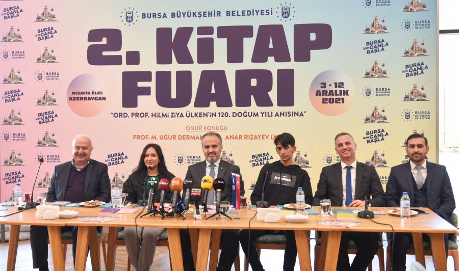 Bursa’da kitap şöleni başlıyor