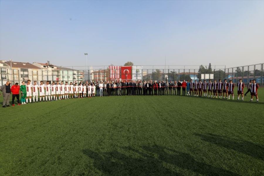 Alanyurt Semt Sahası Törenle Açıldı