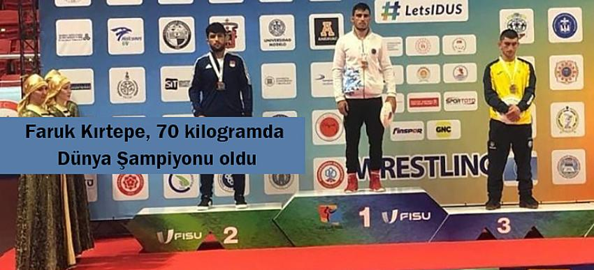 Erzurum Atatürk Üniversitesi Sporcusu Dünya Şampiyona Oldu