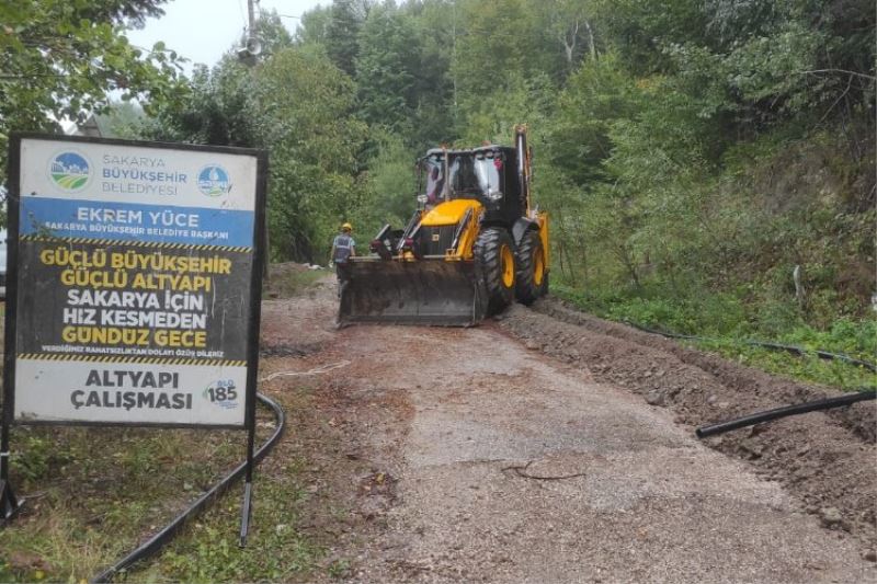 Sakarya Geyve’de bir mahalle daha kesintisiz içme suyuna kavuşuyor