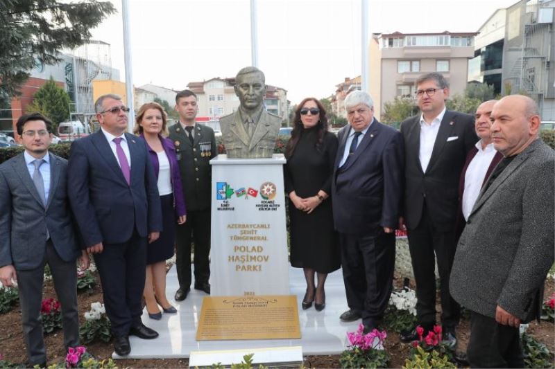 Azeri şehit Tümgeneralin adı İzmit’te yaşatılacak