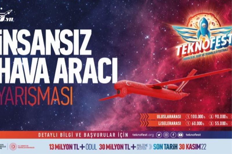 TEKNOFEST İHA Yarışması’na başvurular sürüyor