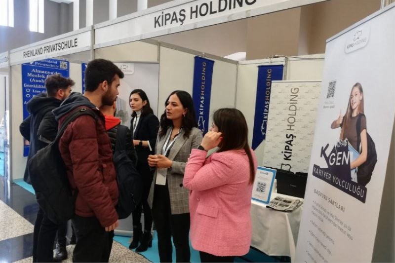 Kahramanmaraş’ın gururu Kipaş Holding İpekyolu Kariyer Fuarı