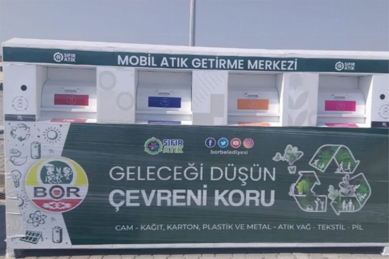 Niğde Bor Belediyesi sıfır atık seferberliği başlattı