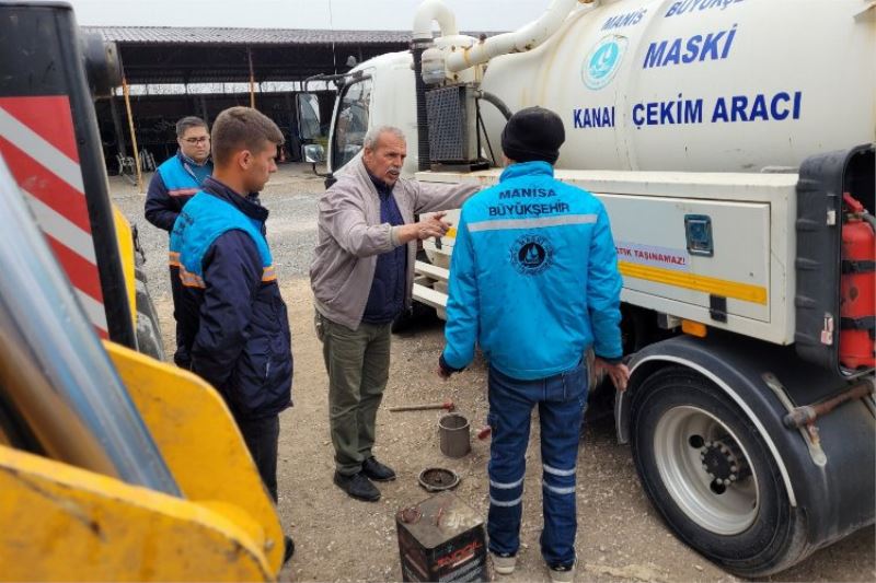  MASKİ’nin sürücü ve operatörleri hizmet içi eğitimde