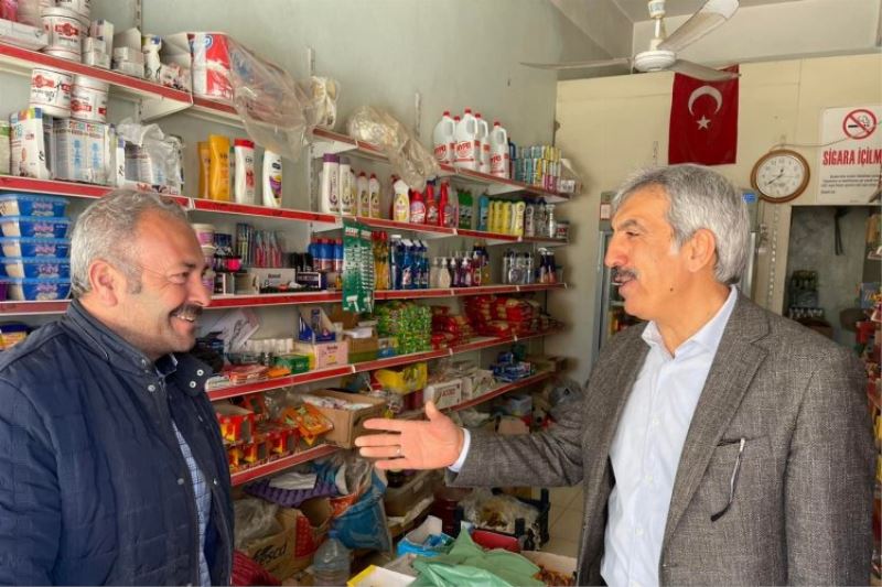 AK Partili Dal, Kilis esnafını ziyaret etti 