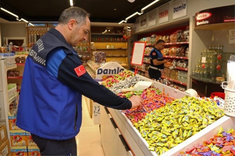 Kocaeli marketlerde tatlı ve şeker denetimi