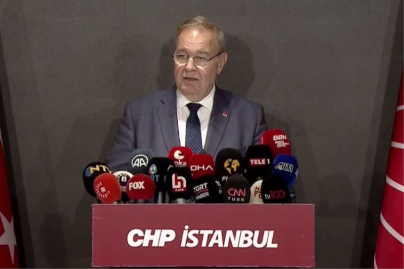 CHP:  Hüküm, adalet diliyle yazılmadı; susmayacağız