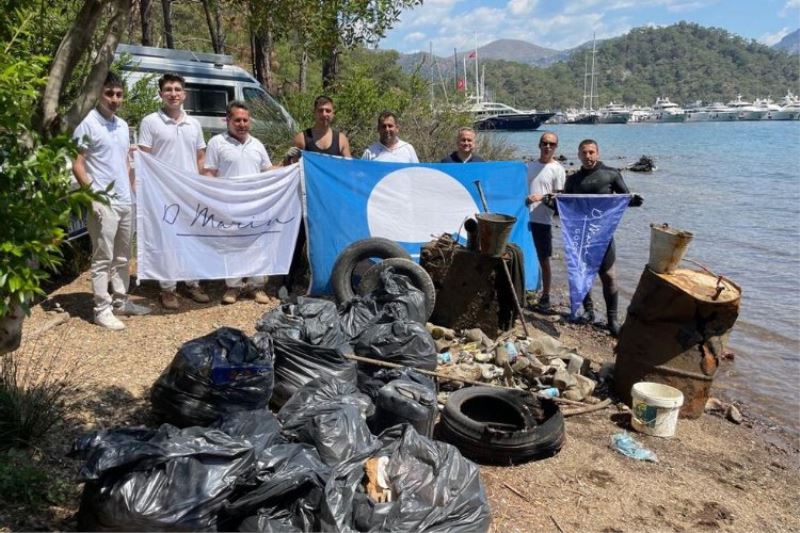 Deniz kirliliği ile mücadele için 10 marinada kapsamlı temizlik