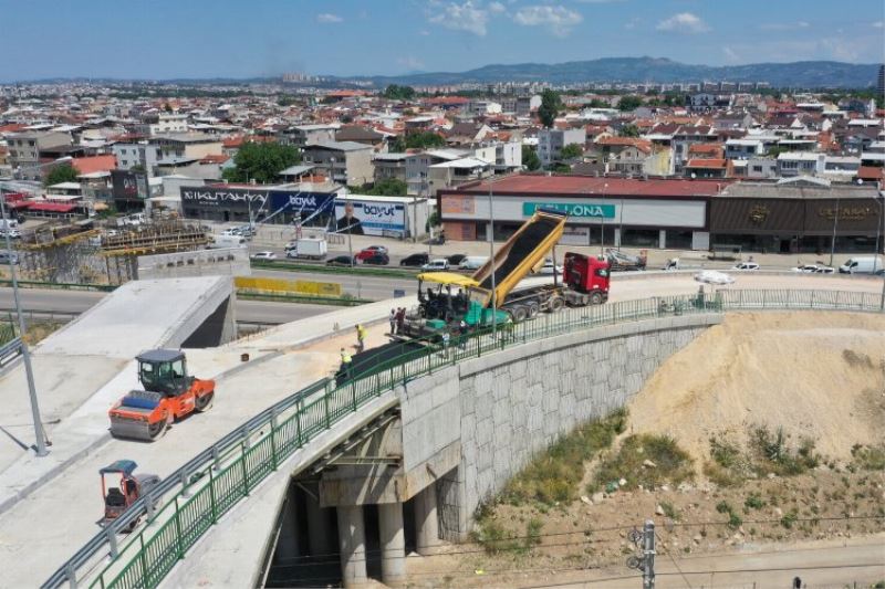 Bursa Mudanya Kavşağı’nda çalışmalar hızlandı