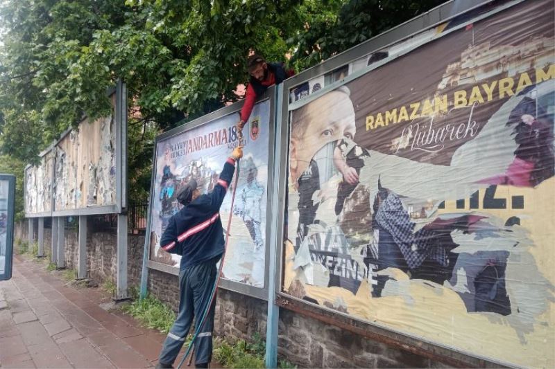 Kars’ta görüntü kirliliğine son