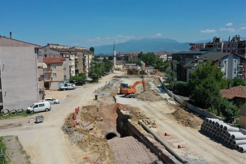 Kocaeli Kuruçeşme tramvay hattında kiriş imalatı için gün sayılıyor