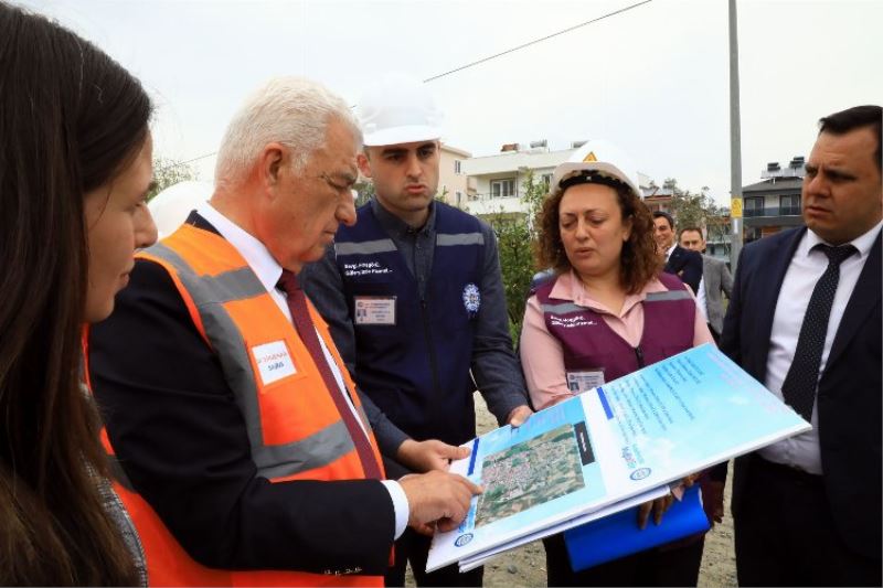 Muğla Dalaman’da alt yapı mesaisi