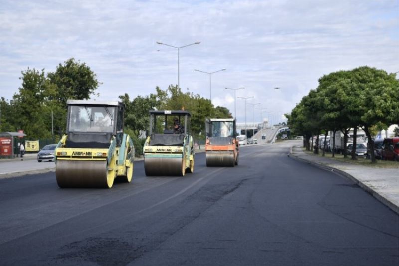 Yollar yenilendikçe, Samsun’un görünümü değişiyor