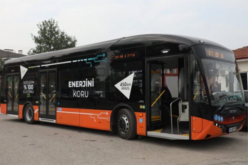 Yerli elektrikli otobüs Düzce testinde