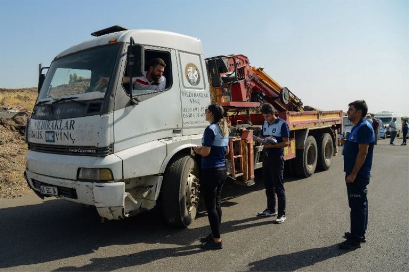 Ağır tonajlı araçlara sıkı denetim