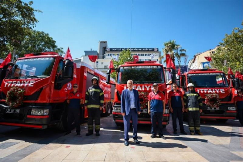 Büyükşehir İtfaiye gücüne güç kattı