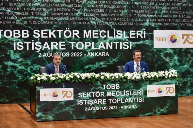 TOBB Sektör Meclisleri Merkez Bankası ile buluştu