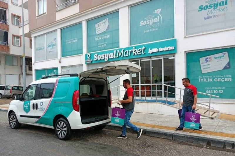 Sosyal Market ile ihtiyaçlar kapında