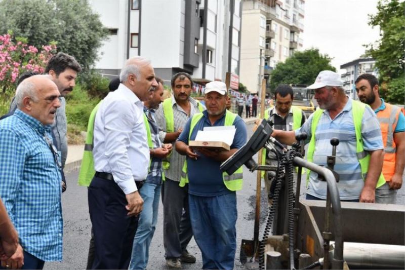 Trabzon’da işçilerin yüzü gülüyor