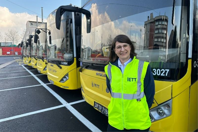 152 yıllık İETT tarihinde ilk... Kadın garaj amiri göreve başladı