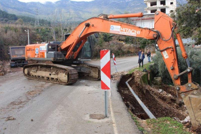 Büyükşehir ekiplerinden hızlı müdahale