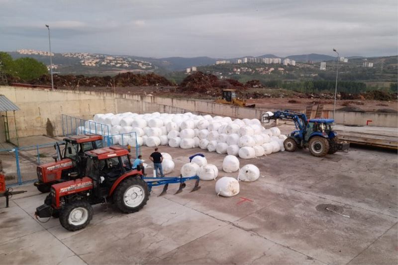 İzmit Belediyesi, ürettiği silajları üreticilere ücretsiz dağıtacak