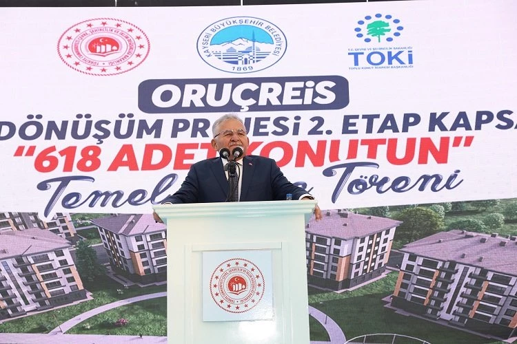 Kayseri Oruçreis Kentsel Dönüşüm rol model oldu