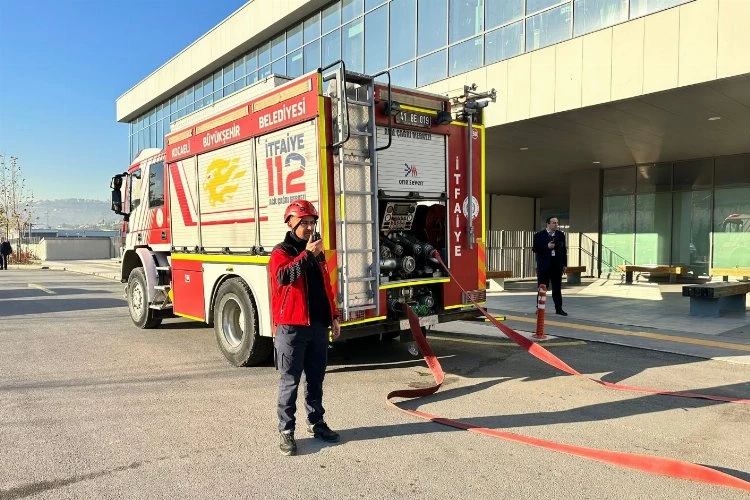 Kocaeli Büyükşehir İtfaiyesi güven veriyor