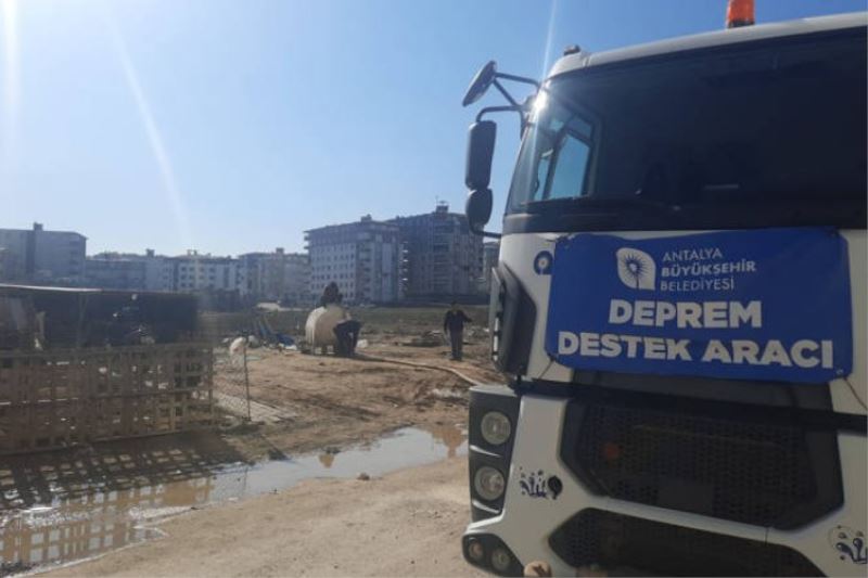 Hatay’da şebekeye su verildi