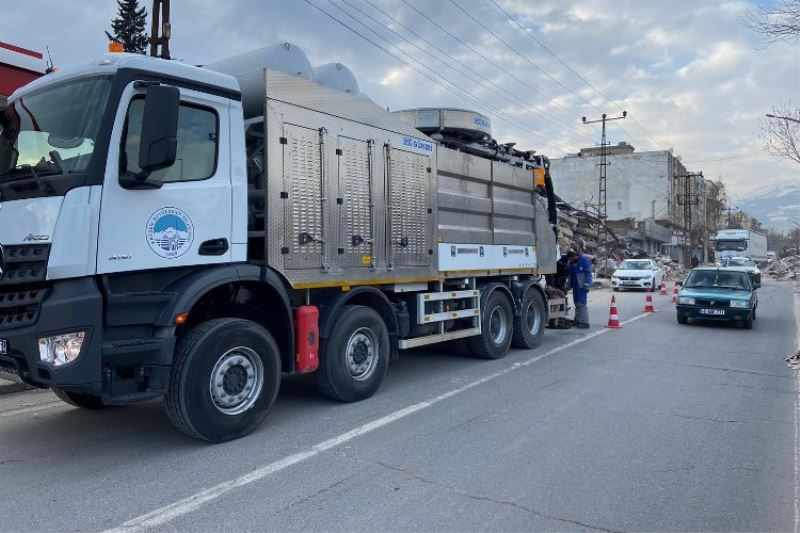 Deprem bölgesinin altyapısı KASKİ