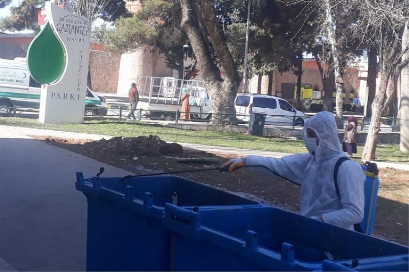 Gaziantep salgın riskine karşı ilaçlanıyor