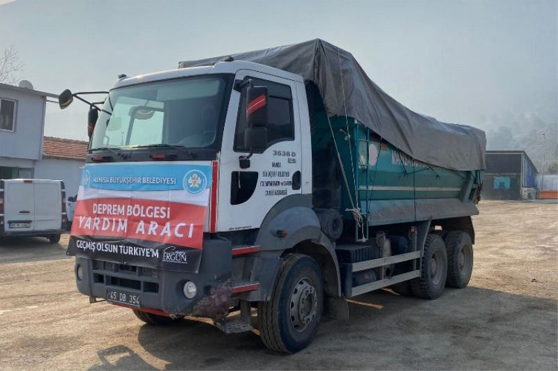 Afetzedeleri ısıtacak yardım kamyonu yola çıktı