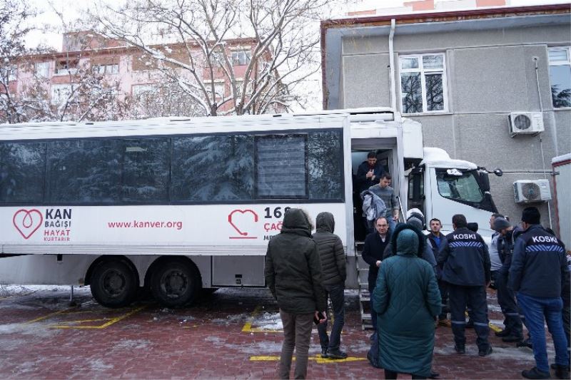 Konya Büyükşehir personelinden 