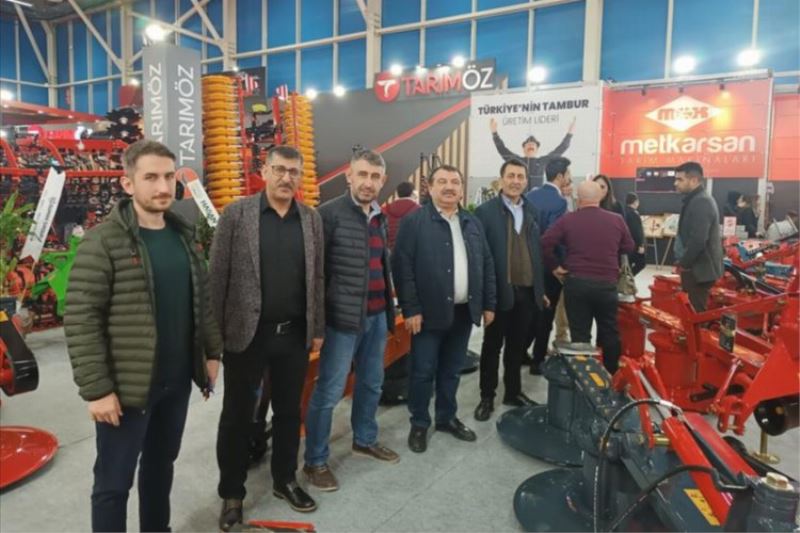 Bursa İnegöllü genç çiftçilerden Konya Tarım Fuarı