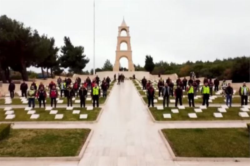 Motosiklet tutkunları Çanakkale ruhuyla buluştu