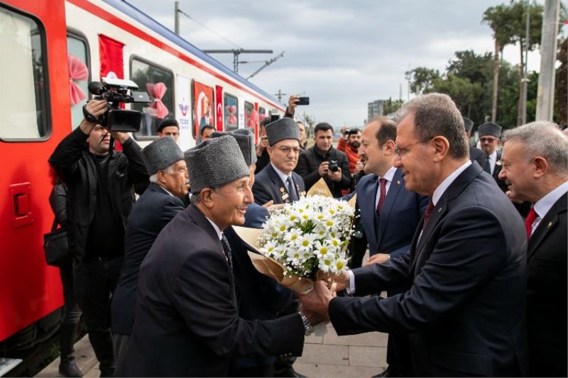 Atatürk’ün Mersin’e gelişinin 100. yıl dönümü törenle anıldı