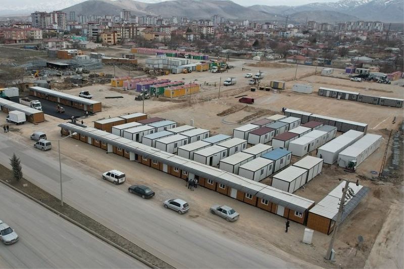 Kayseri Talas depremin yaralarını sarıyor