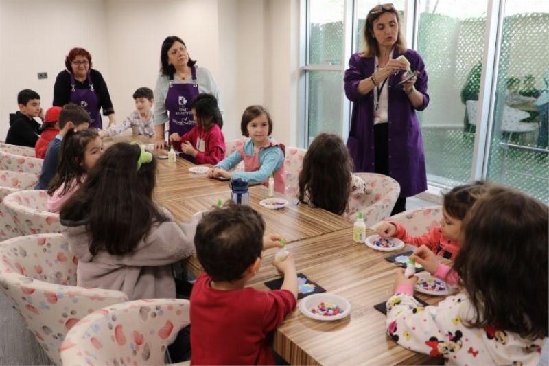 İzmitli çocuklar ara tatilde Çocuk Atölyeleri