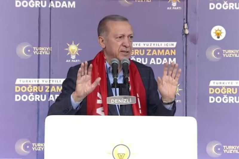 Cumhurbaşkanı Erdoğan Denizli