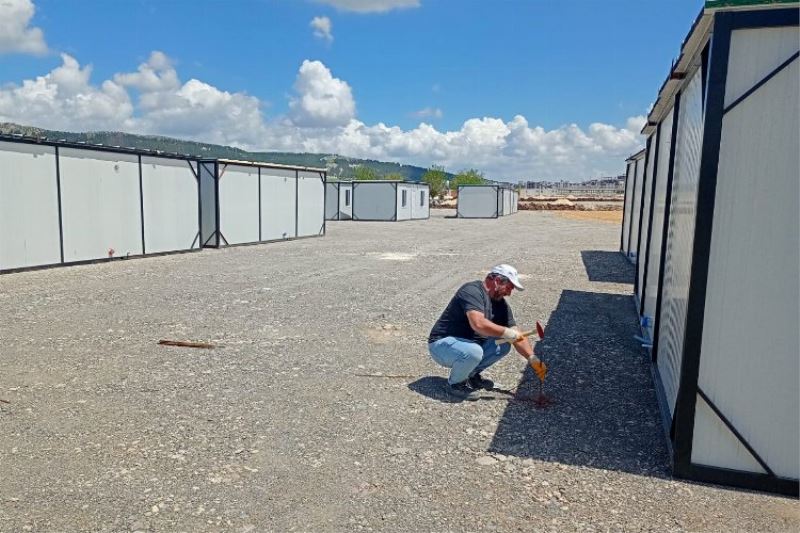 İzmit depremzedeler için Konteyner Yaşam Alanı kuruyor