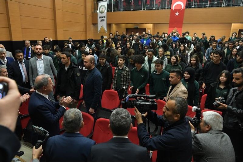 Kayseri Lisesi protokolü ağırladı