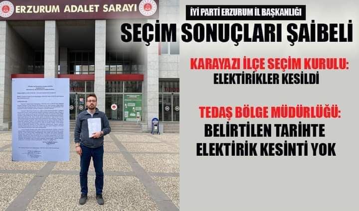 İYİ PARTI’DEN SEÇİM İTİRAZI 