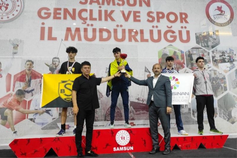 Kocasinan Belediyespor sporcusu Mehmet Ali Türkiye üçüncüsü