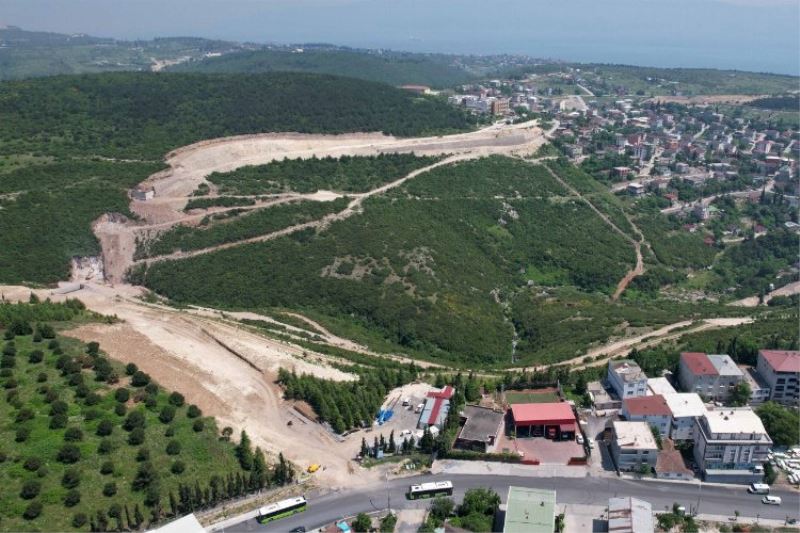 Dilovası Devlet Hastanesi bağlantı yolu tam gaz