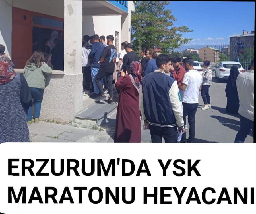 ERZURUMDA YKS HEYECANI