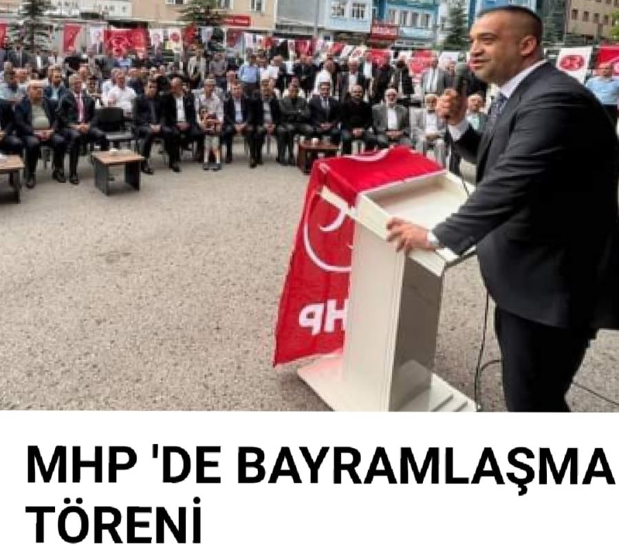 ERZURUM MHP ‘DE BAYRAMLAŞMA