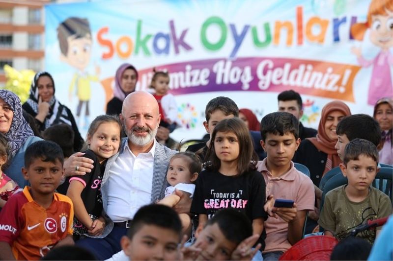 Kayseri Kocasinan sokaklarında şenlik var