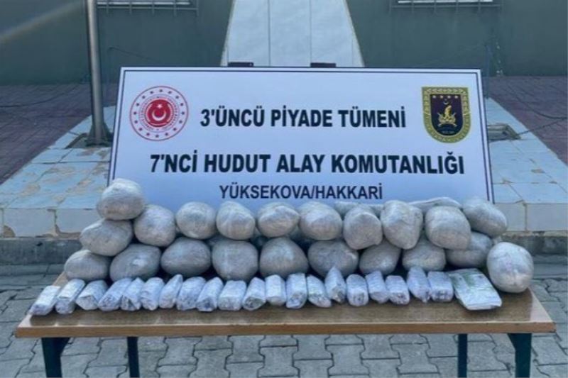 Hudutlarda uyuşturucu kaçakçılarına geçit yok!